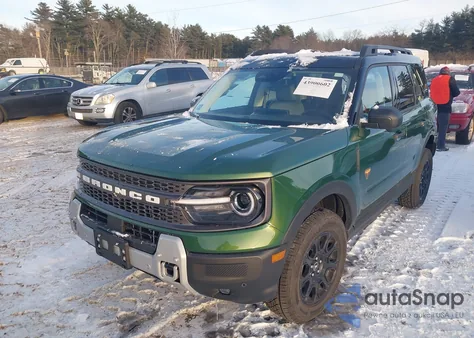 2025 Ford Bronco Sport Badlands from USA, damaged, VIN 3FMCR9DA3SRE05360